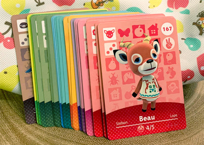 A stack of Amiibo cards