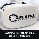 Custom Name or Clan Name Decal/Sticker for Oculus Quest or Quest II