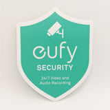 Eufy Security Cam Badge/Shield sticker replacement (outdoor or indoor)