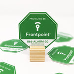 Indoor or Outdoor Frontpoint Security Camera Badge/Octagonal sticker (replacement, additional individual window decal)