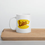 Luke's Diner (Gilmore Girls) - Classic White Glossy Diner Mug (11 or 15oz)